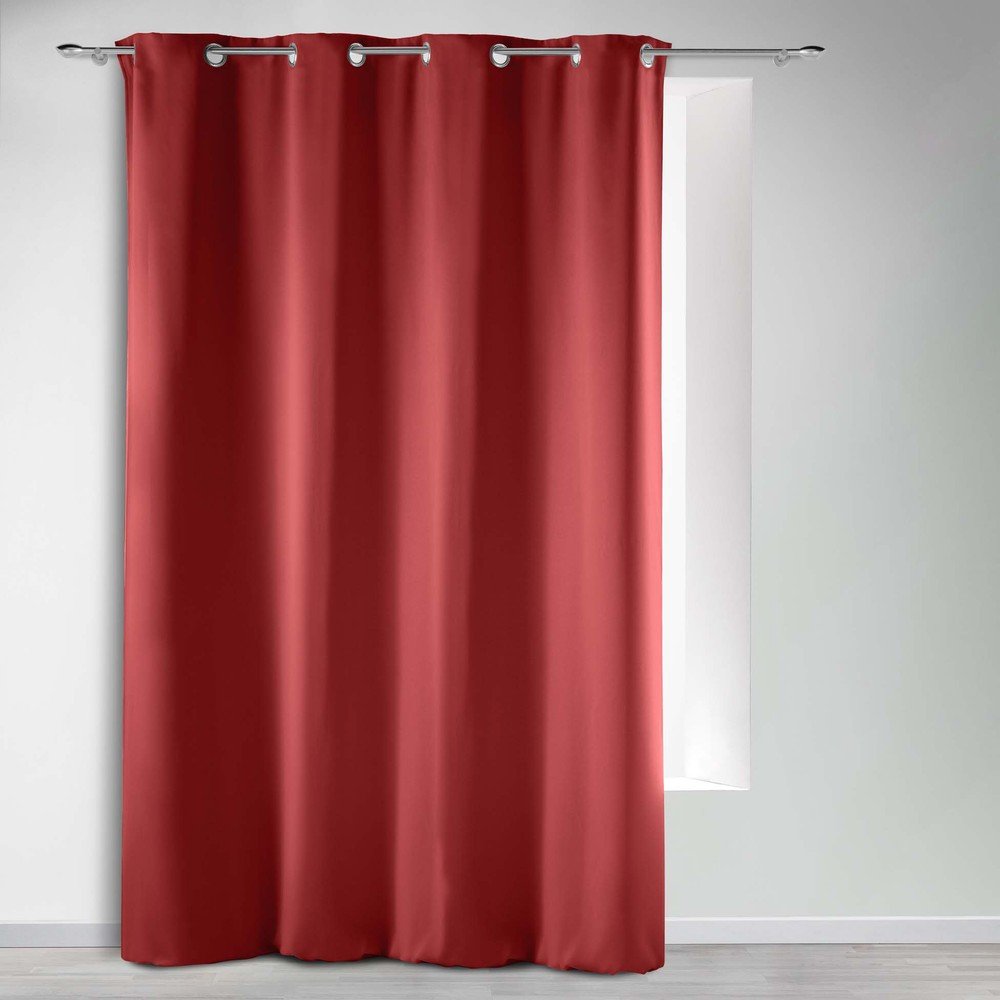 Piros sötétítő függöny 135x240 cm Occult – douceur d'intérieur