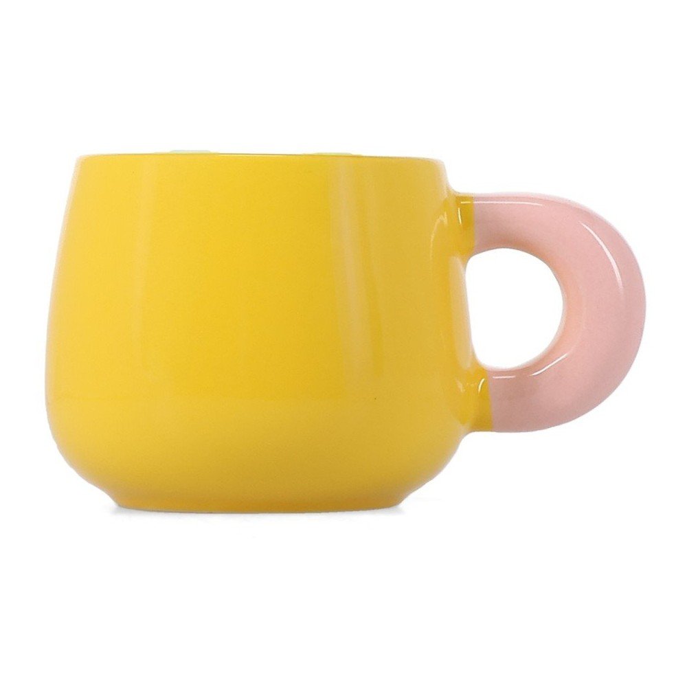 Sárga new bone china bögre 470 ml Coco – ONA