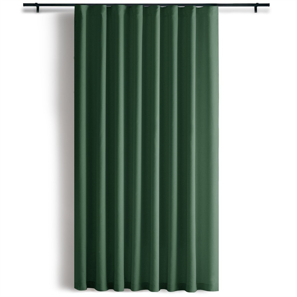 Sötétzöld dimout (részleges sötétítő) függöny 200x270 cm Calisto – Filumi