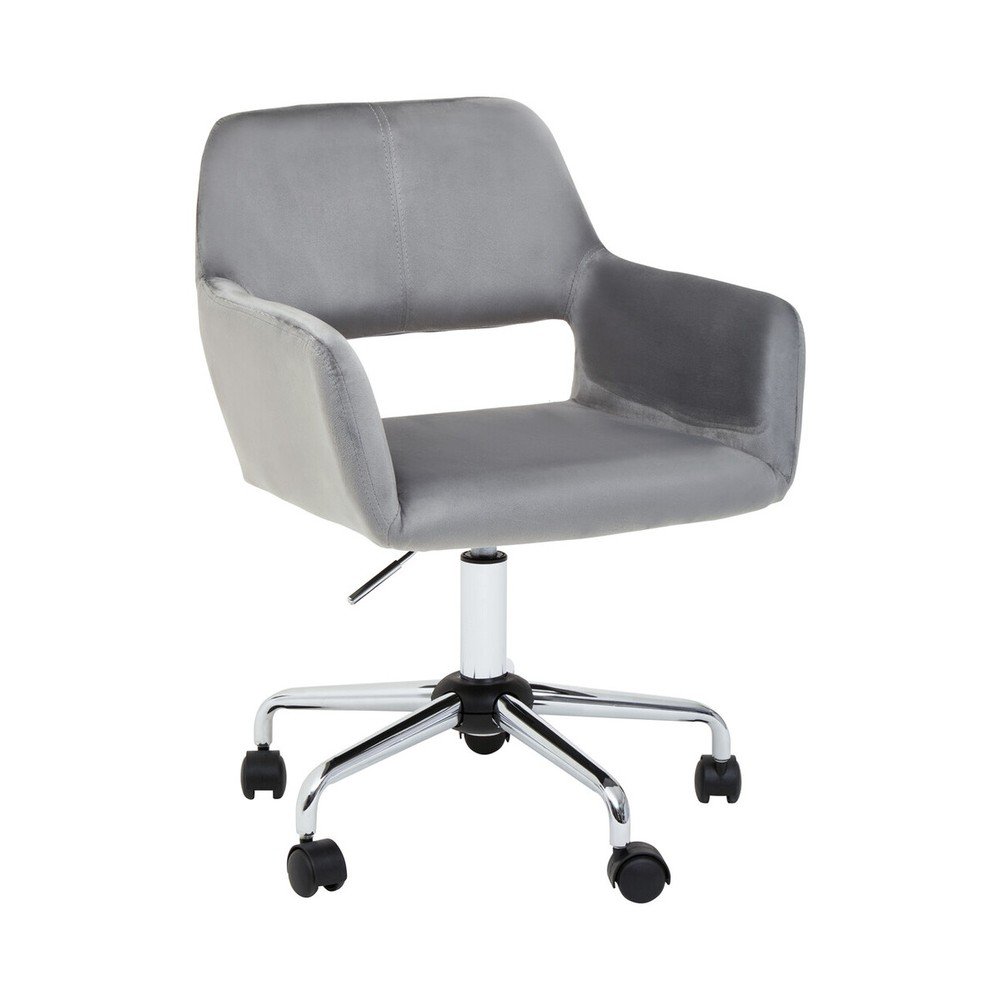 Szürke kárpitozott irodai szék Brent – Premier Housewares