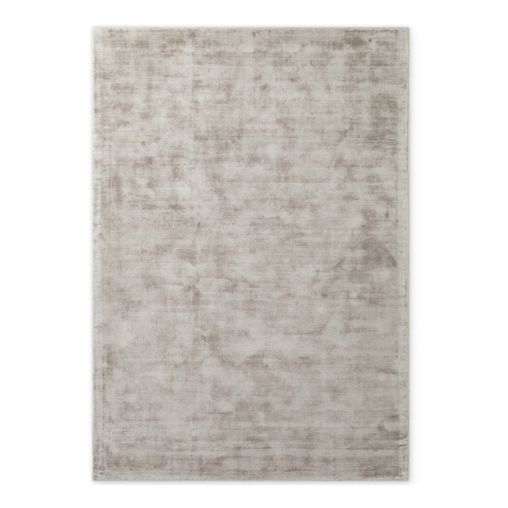 Szürke kézi szövésű viszkóz szőnyeg 160x230 cm Noemi – Vikosa