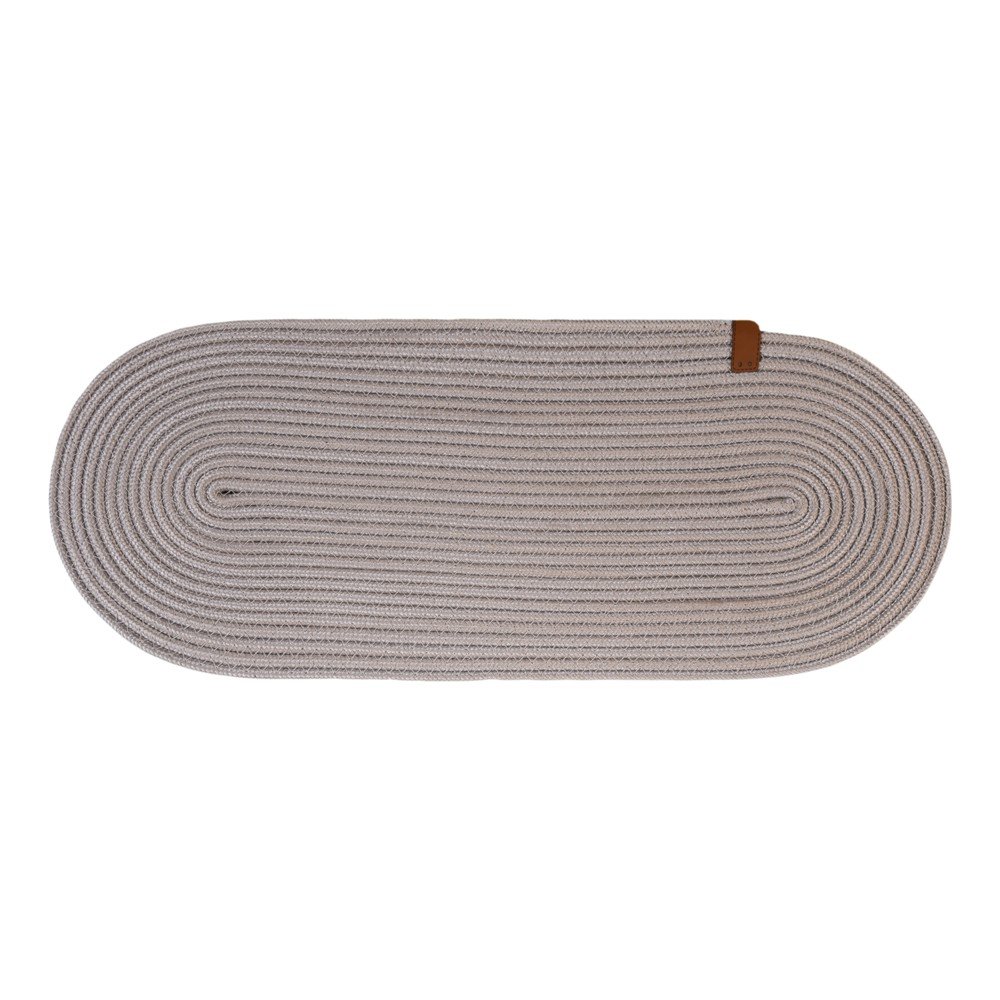 Szürkésbarna lépcsőszőnyeg szett 16 db-os 25x65 cm Milo – Vitaus