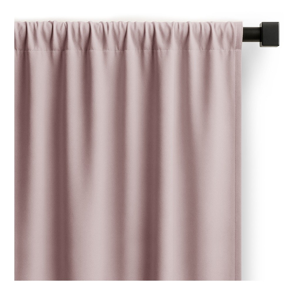 Törtrózsaszín dimout (részleges sötétítő) függöny 200x250 cm Carli – Restilo