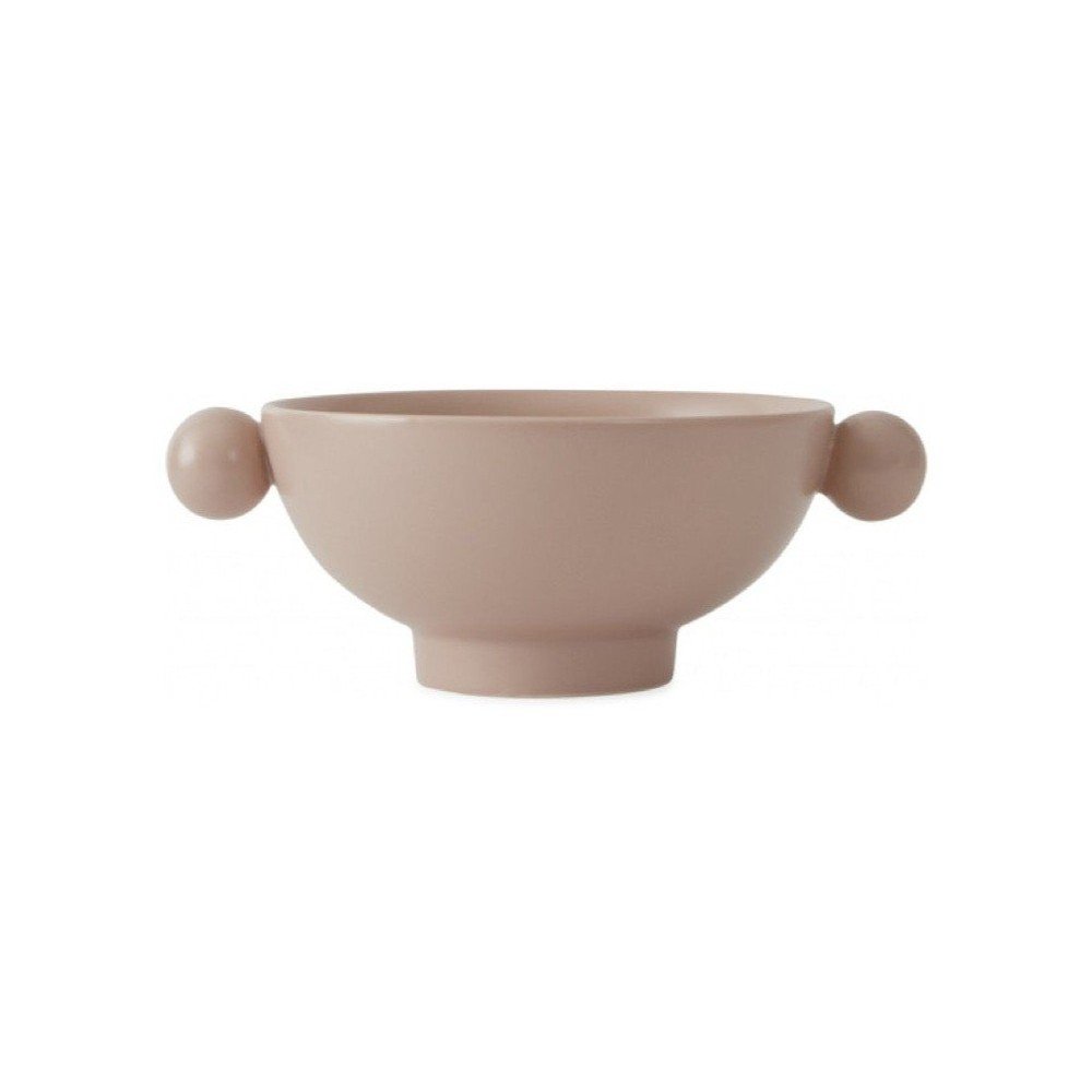 Világos rózsaszín porcelán szervírozó tálka Inka – OYOY Living Design