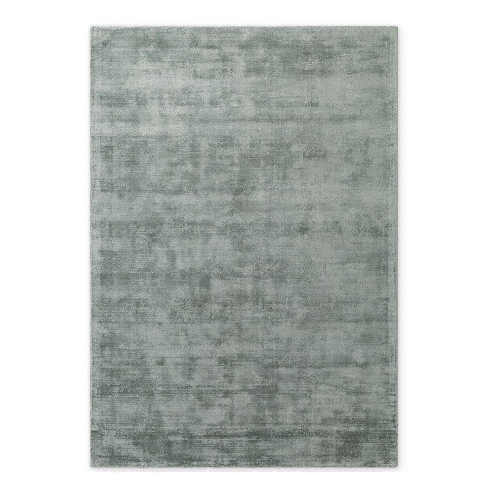 Világoskék kézi szövésű viszkóz szőnyeg 200x300 cm Noemi – Vikosa