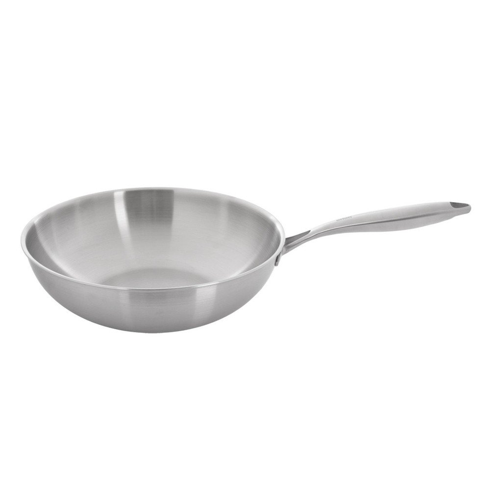 Wok rozsdamentes acél serpenyő ø 30 cm Steela – Orion