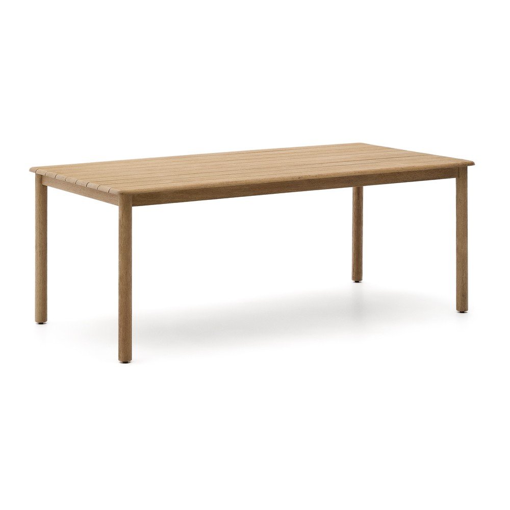 Akácfa kerti étkezőasztal 100x200 cm Sori – Kave Home