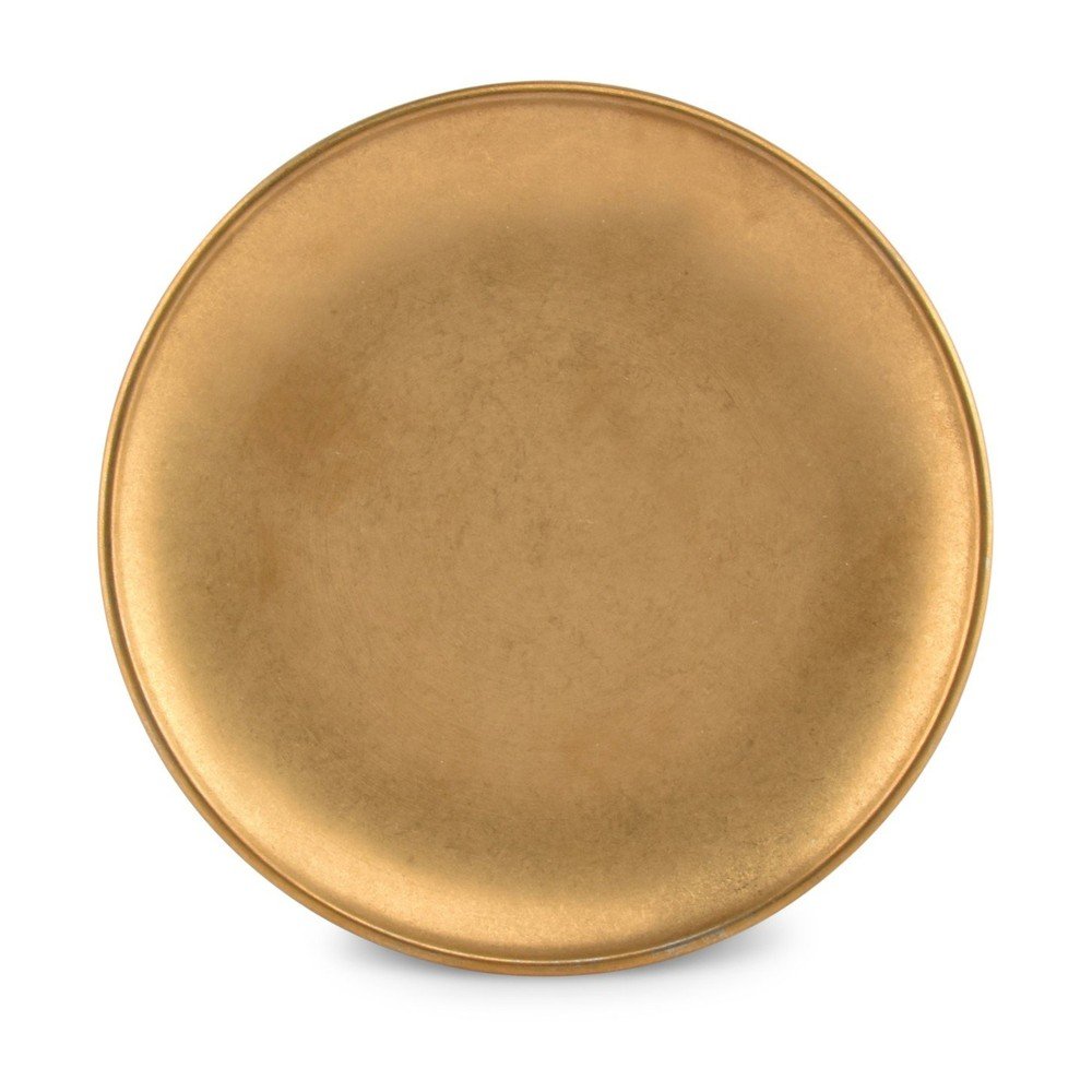 Aranyszínű desszertes fém tányér ø 17 cm Serve – BonBistro