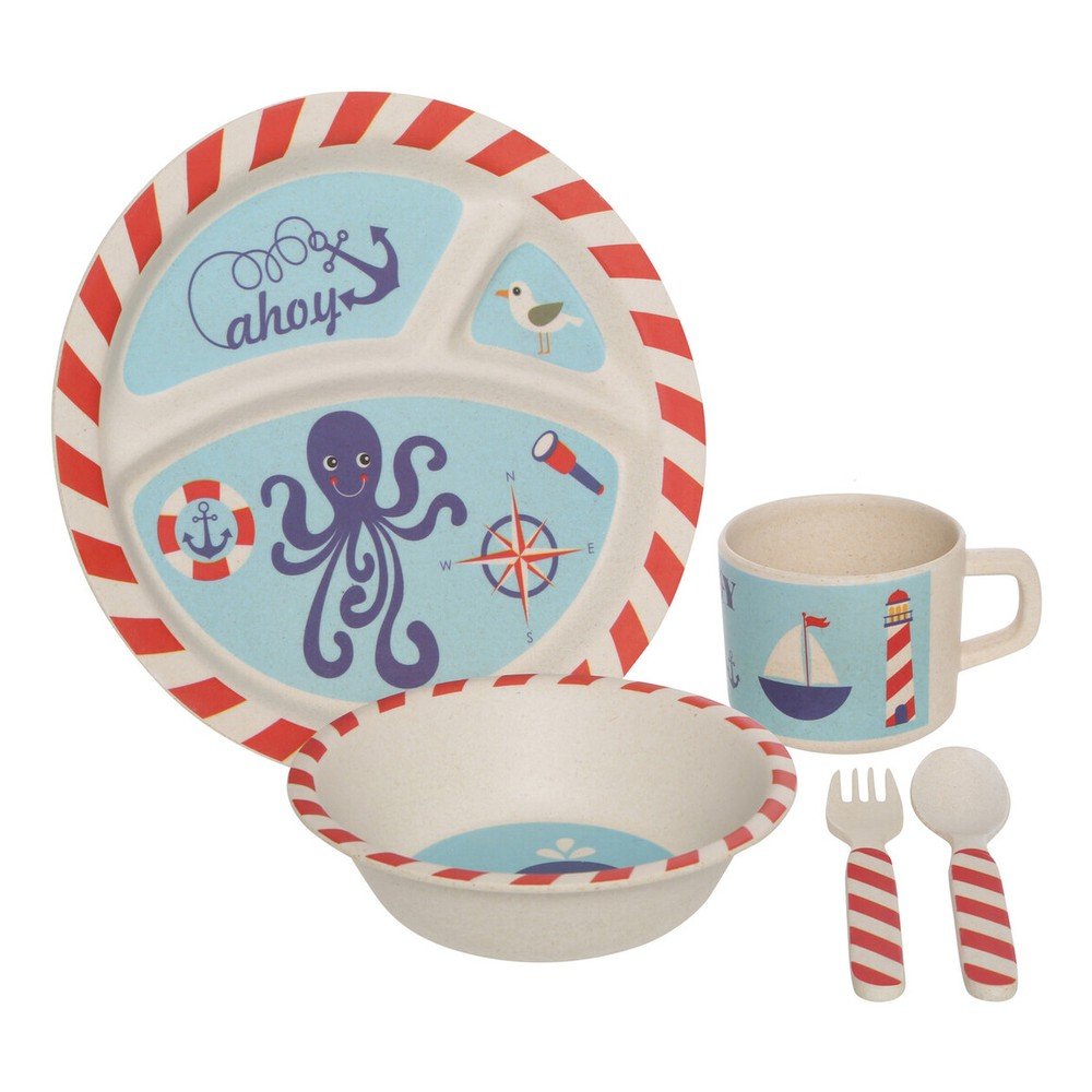 Bambusz gyerek étkészlet 5 db-os Eden – Premier Housewares