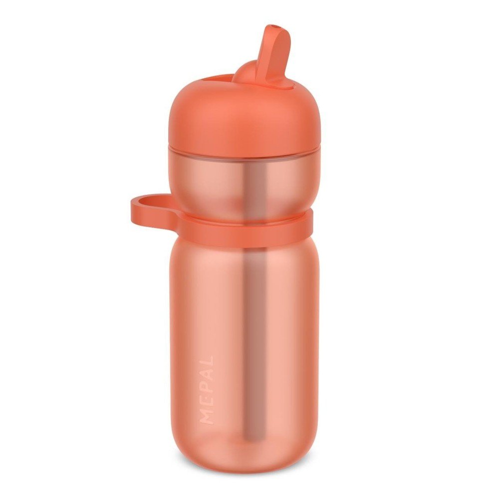 Barackszínű műanyag ivópalack 600 ml Active – Mepal