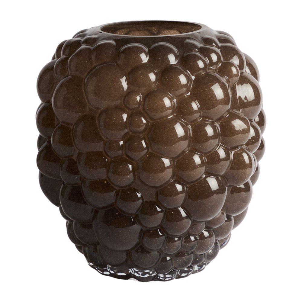 Barna üveg váza (magasság 30 cm) Mure – Kave Home