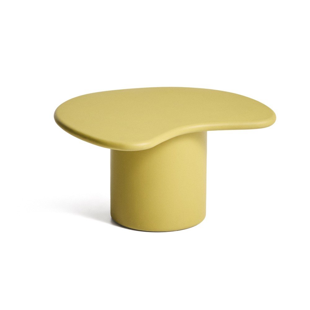 Beton kerti dohányzóasztal 77x83 cm Macarella – Kave Home
