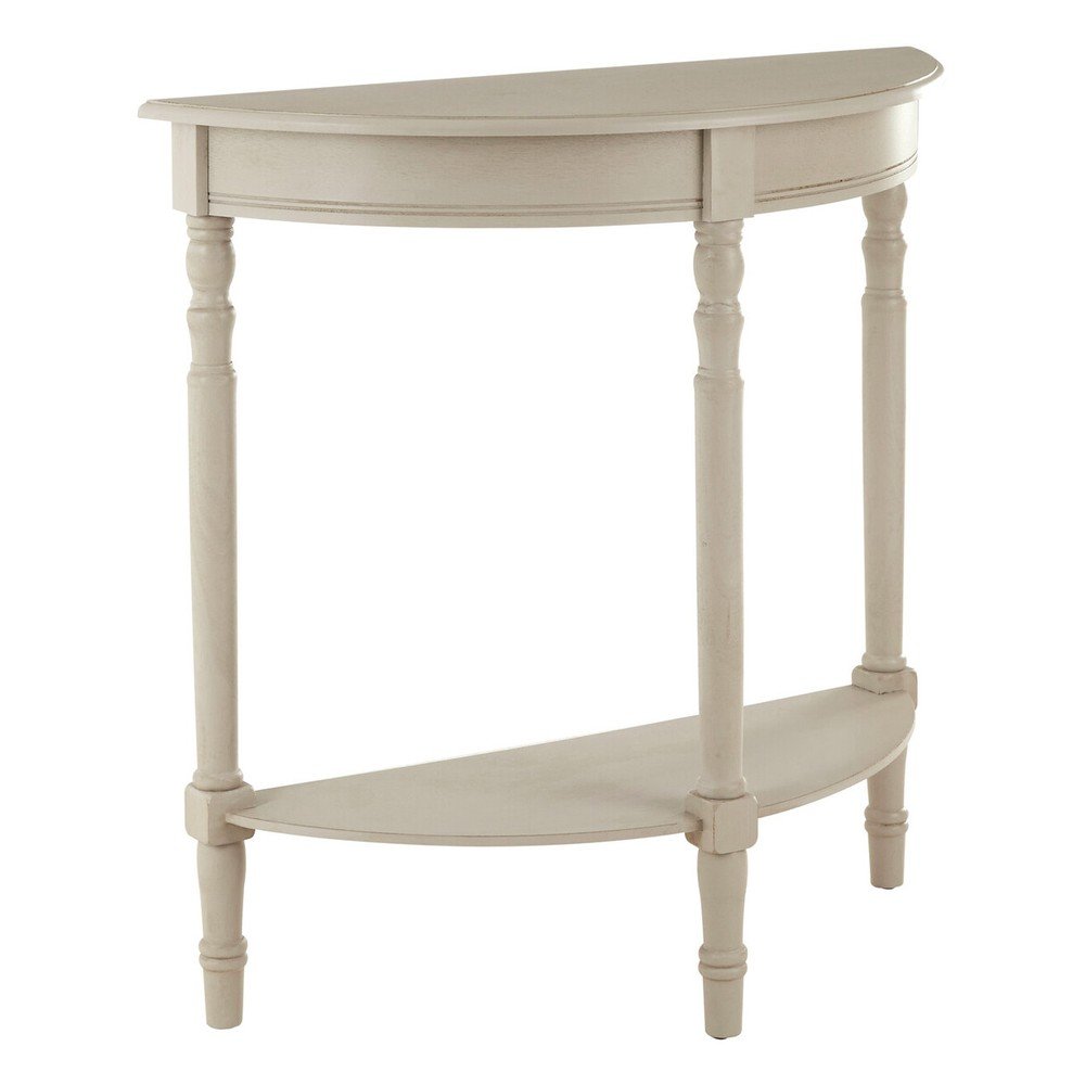 Bézs borovi fenyő konzolasztal 30x80 cm Heritage – Premier Housewares