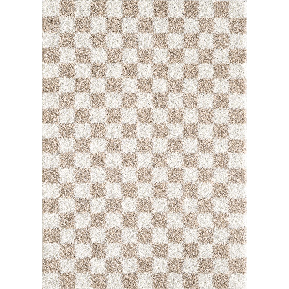 Bézs-krémszínű szőnyeg 120x170 cm Grida – ESTE