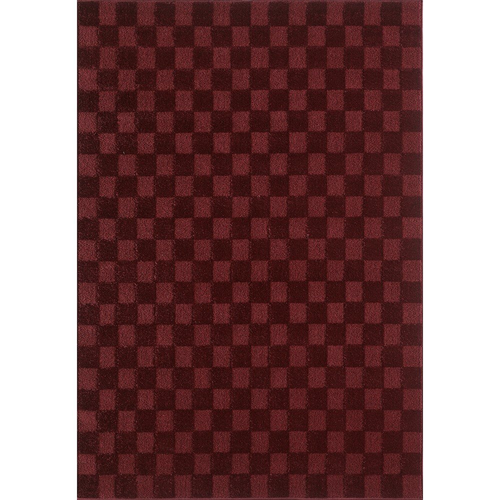 Borvörös szőnyeg 160x230 cm Mosaic – ESTE