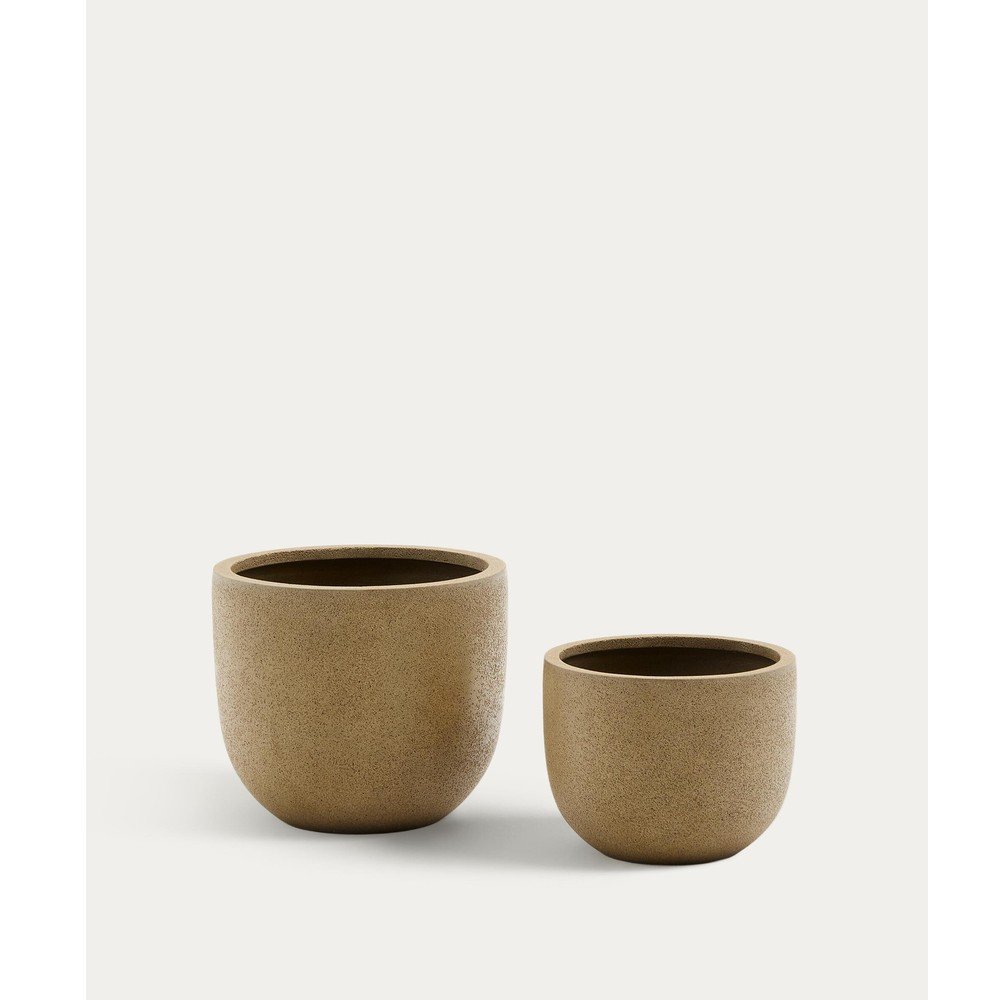 Cement kaspó szett 2 db-os ø 44 cm Selvi – Kave Home