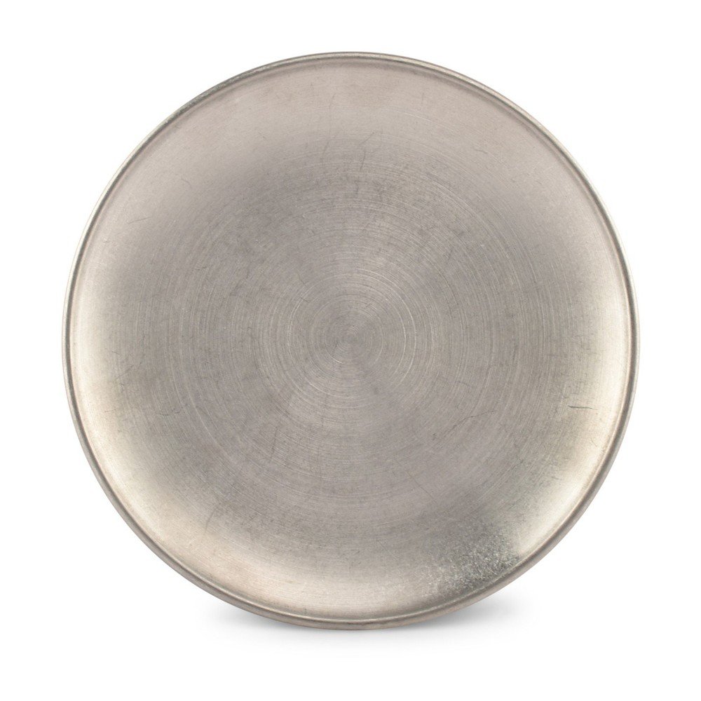 Ezüstszínű desszertes fém tányér ø 17 cm Serve – BonBistro