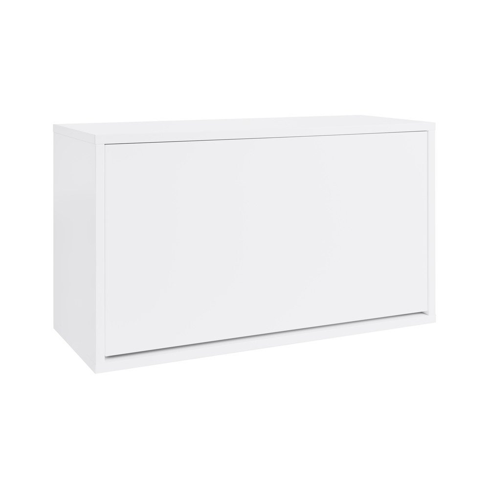 Fehér billenő ajtós-függő cipőtartó 70x30x40 cm – ReCollector