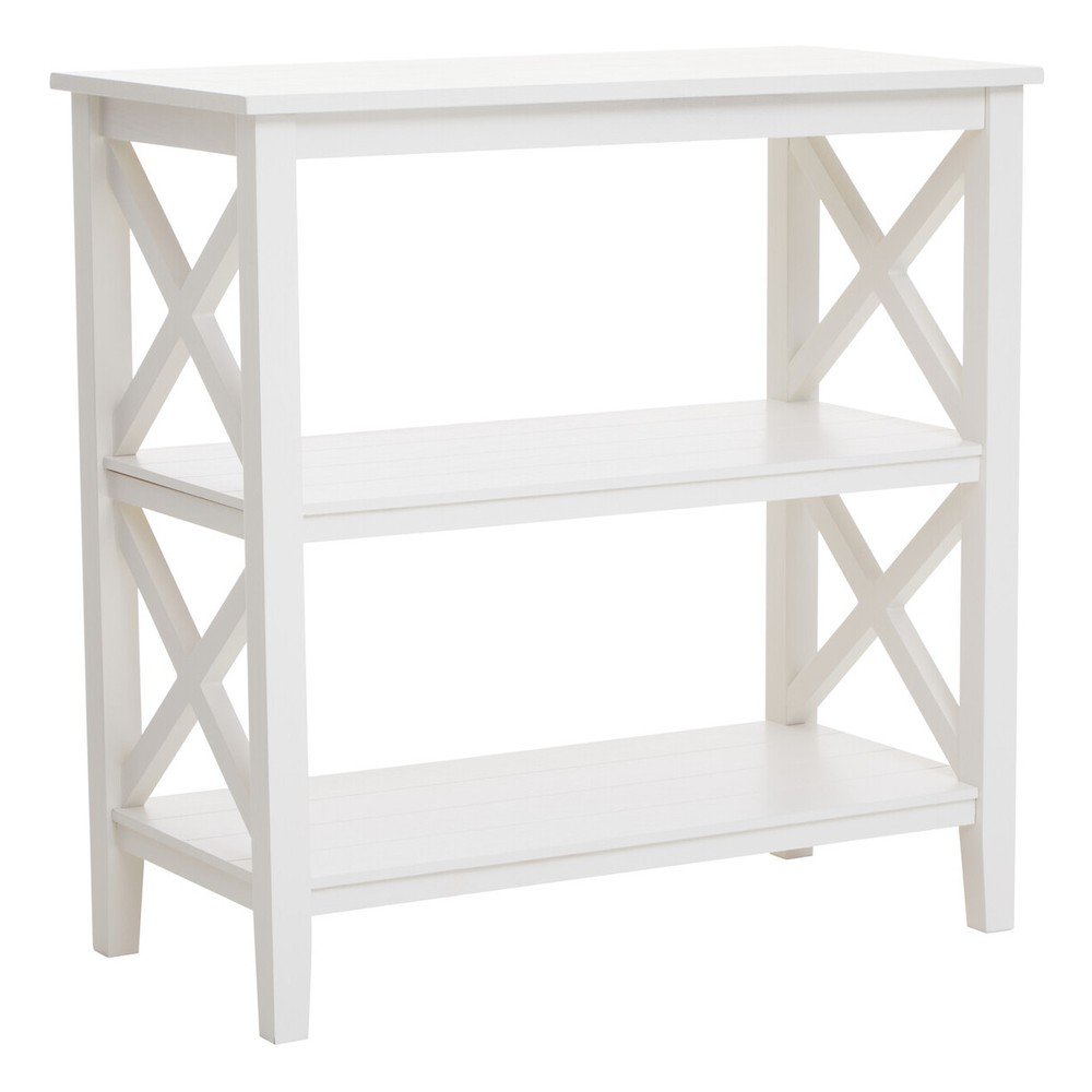 Fehér borovi fenyő polcos állvány 40x81x81 cm Heritage – Premier Housewares