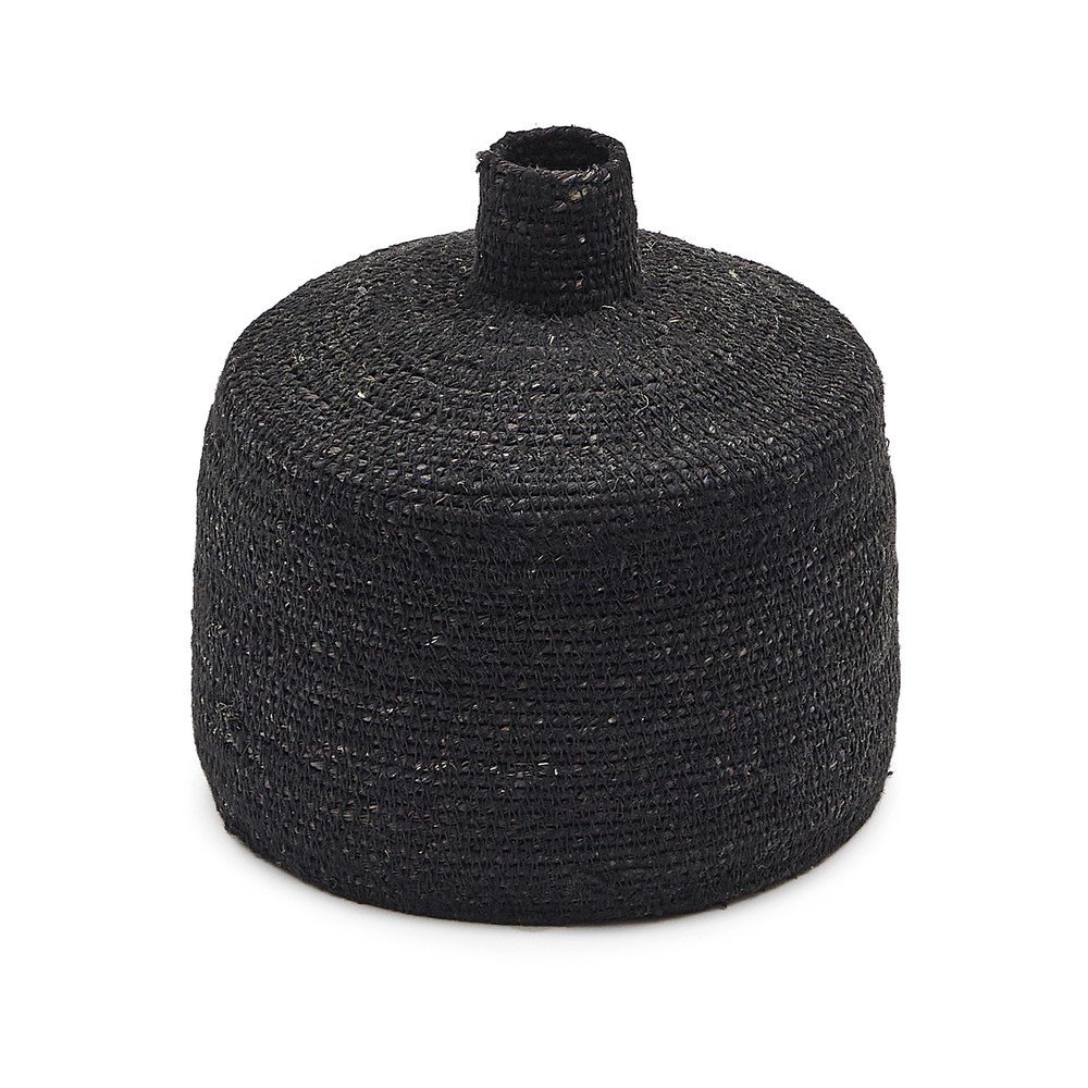 Fekete váza (magasság 20 cm) Salinas – Kave Home