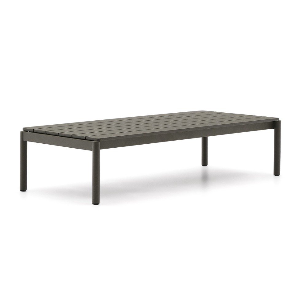 Fém kerti dohányzóasztal 63x149 cm Sorells – Kave Home