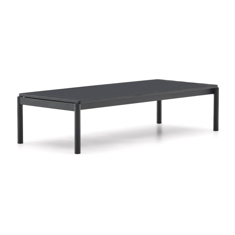 Fém kerti dohányzóasztal 63x149 cm Sorells – Kave Home