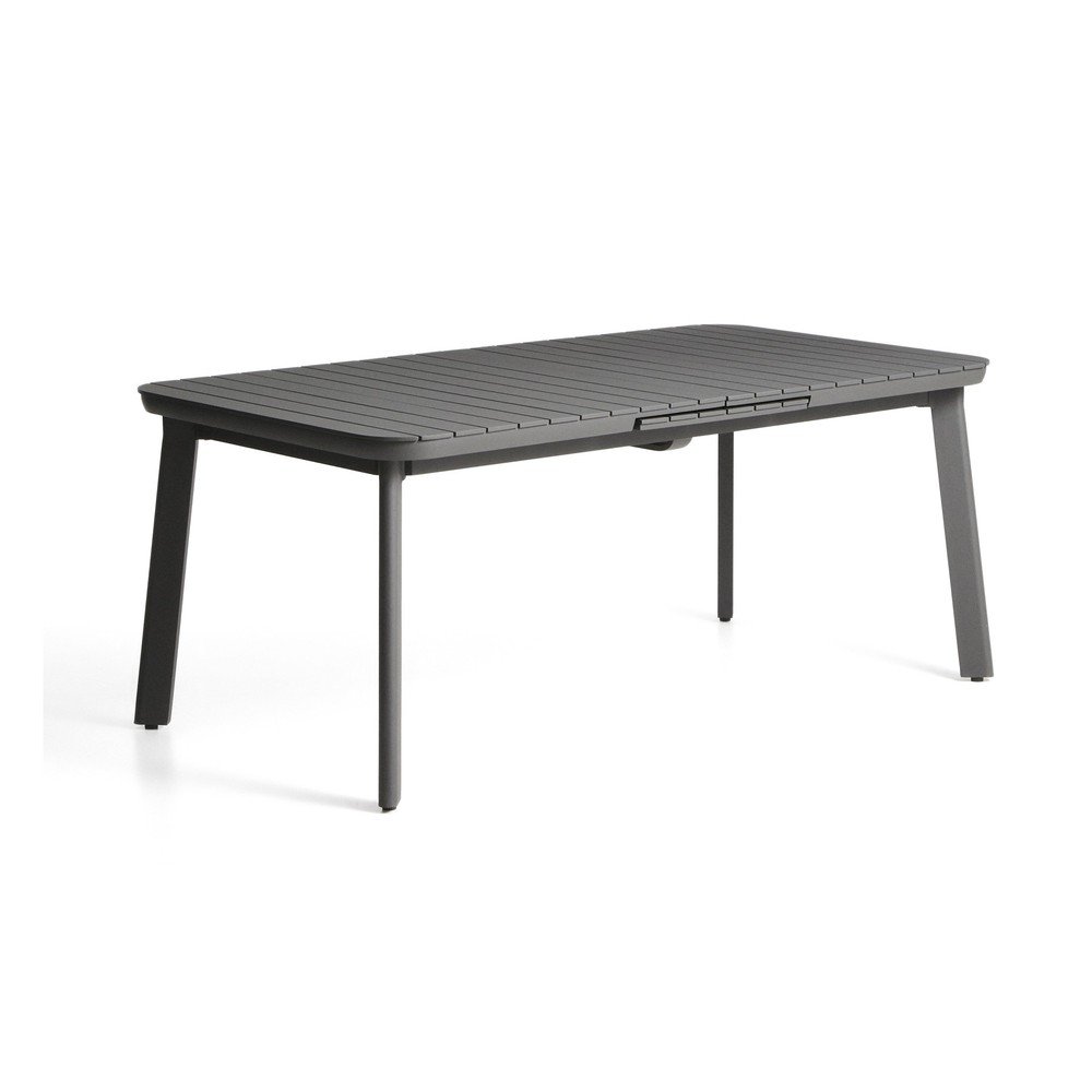 Fém kerti étkezőasztal 100x185 cm Izola – Kave Home