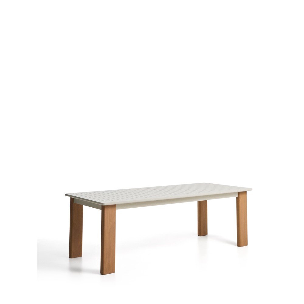 Fém kerti étkezőasztal 100x233 cm Livorno – Kave Home