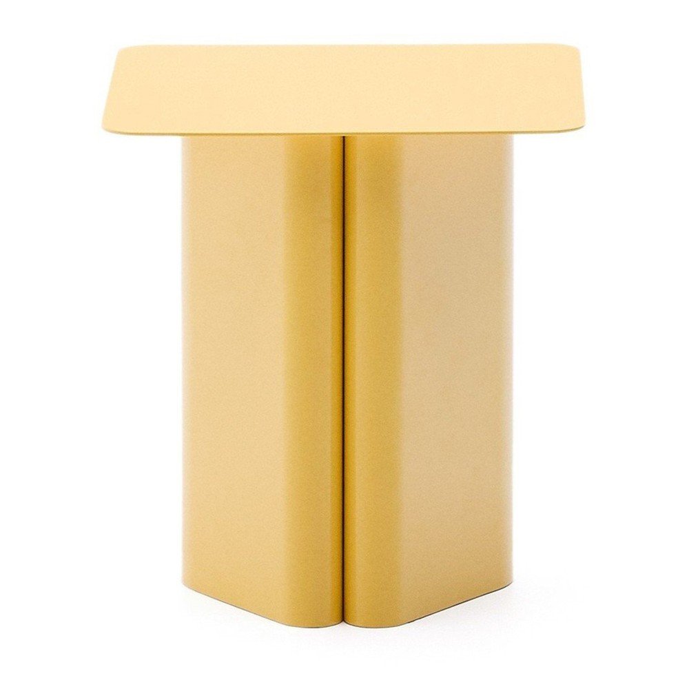 Fém tárolóasztal 42x42 cm Arvin – Kave Home