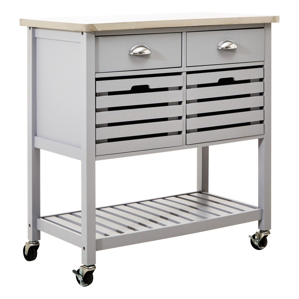 Gurulós zsúrkocsi 46x86 cm Frankfurt – Premier Housewares