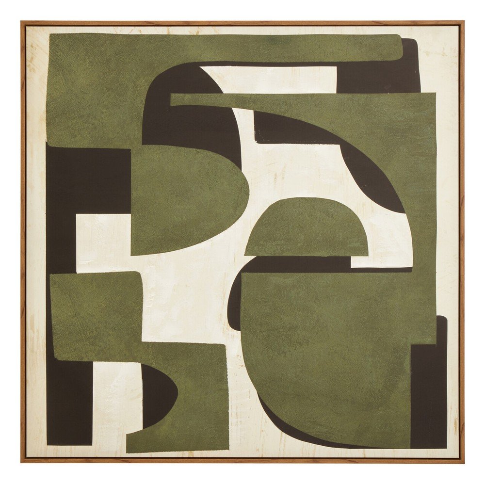 Keretezett-vászon kép 103x103 cm Astratto – Premier Housewares