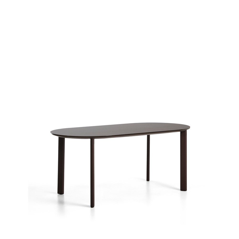 Kerti étkezőasztal üveg asztallappal 90x180 cm Erice – Kave Home