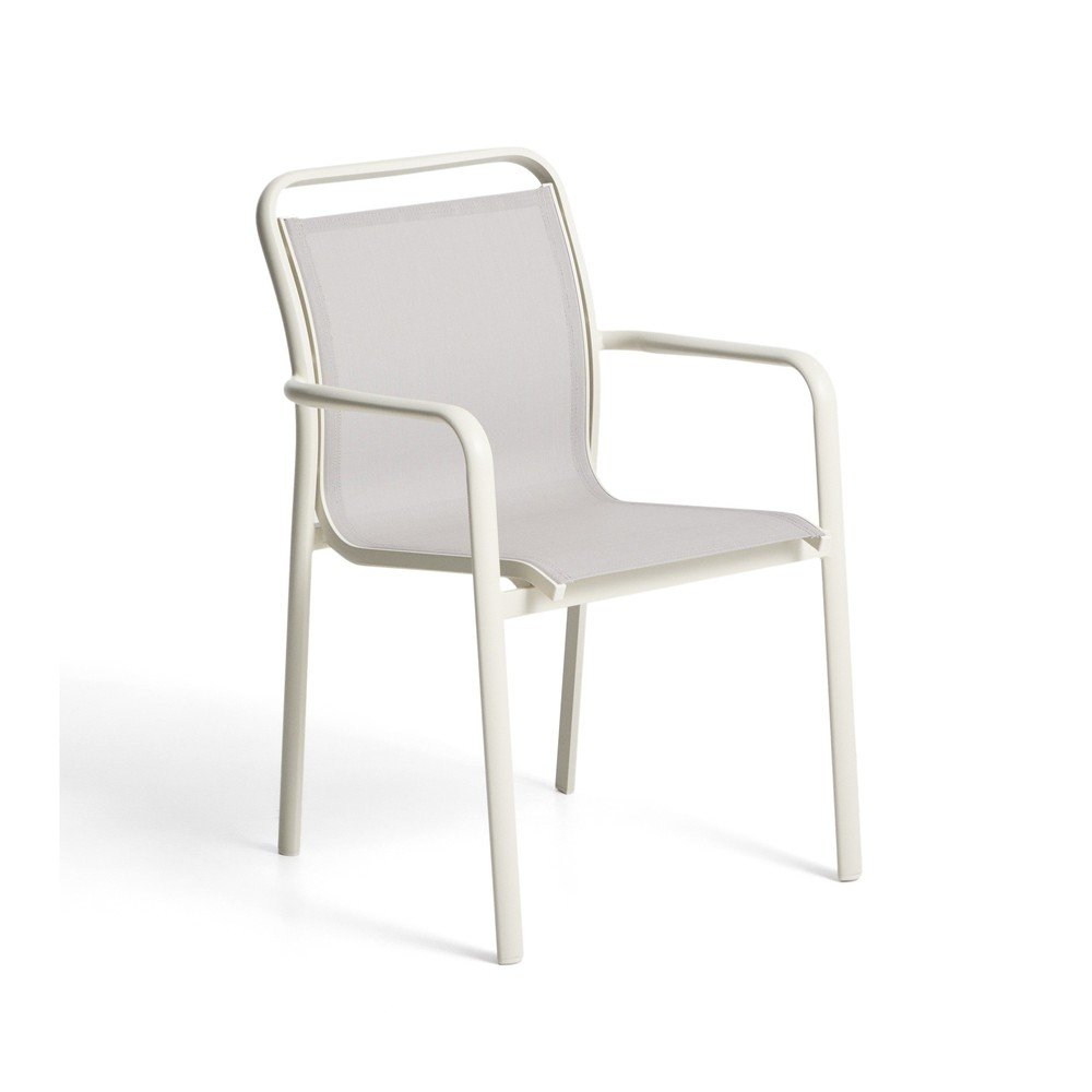 Krémszínű kerti szék Luri – Kave Home