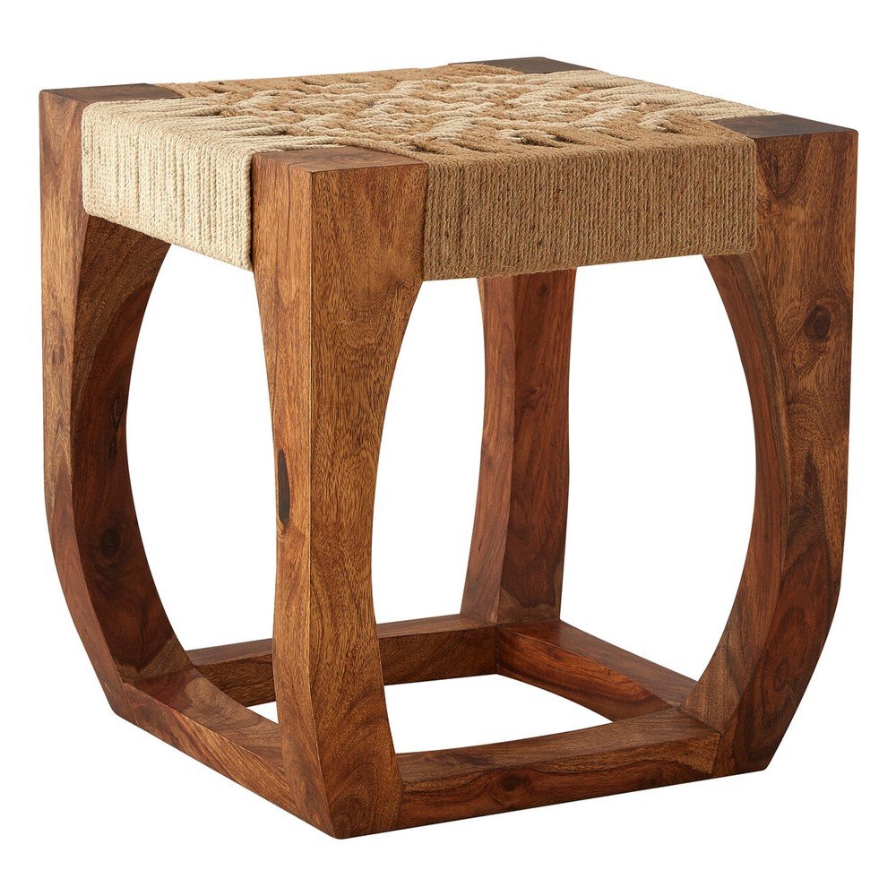 Natúr színű akácfa ülőke Boho – Premier Housewares