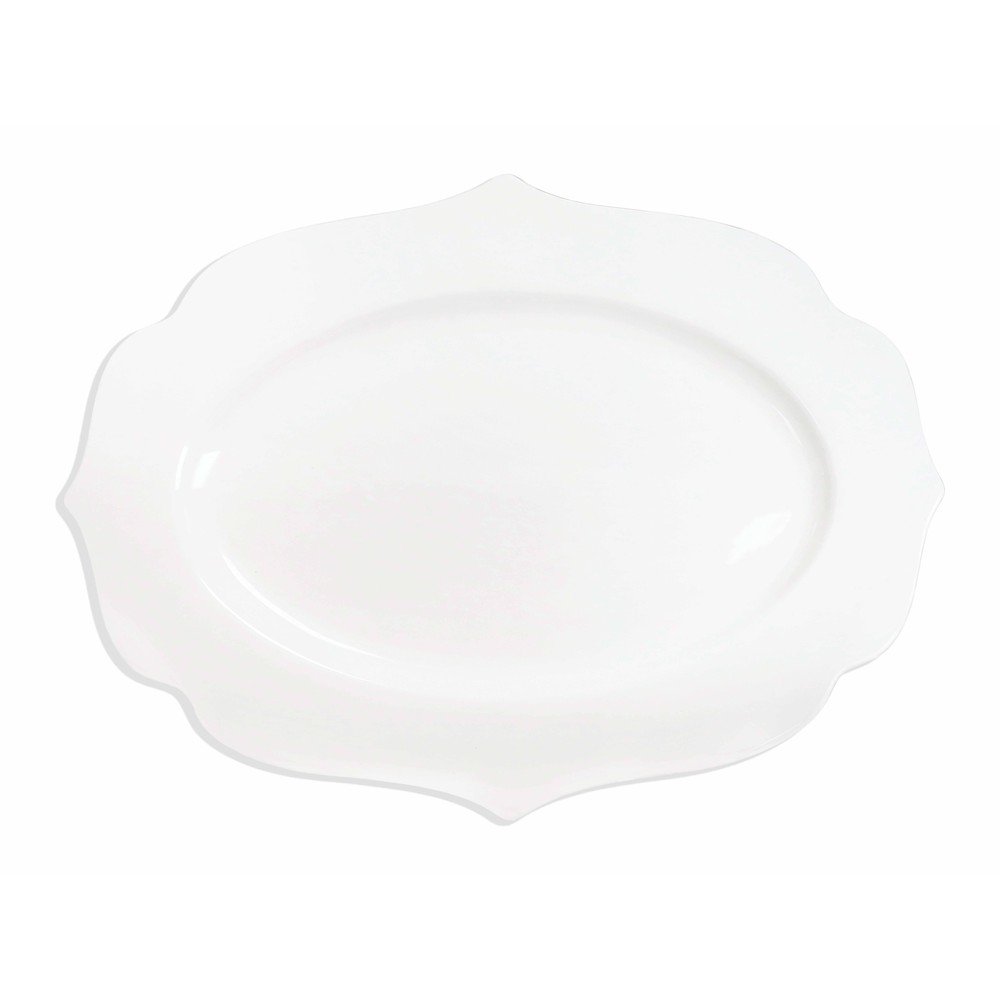 New bone china tálca 25x35 cm Queen – Brandani