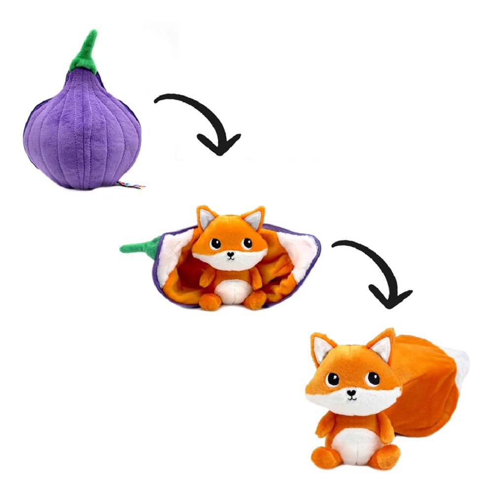 Plüssjáték Flipetz 2in1 Russet – Les Deglingos