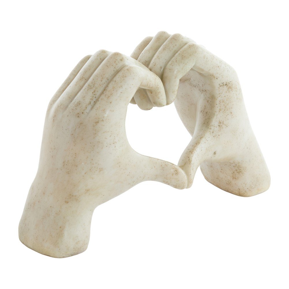 Poligyanta szobor (magasság 15 cm) Hands – Light & Living
