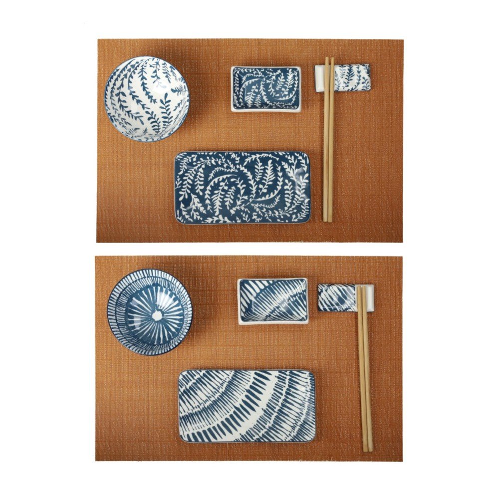 Porcelán sushi étkészlet 12 db-os – Brandani