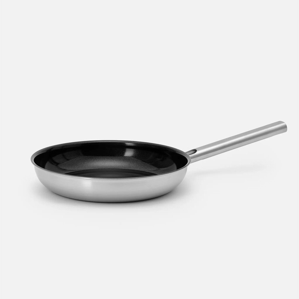 Rozsdamentes acél serpenyő tapadásmentes felülettel-kerámia felülettel ø 30 cm Lucca 4.0 – FABINI