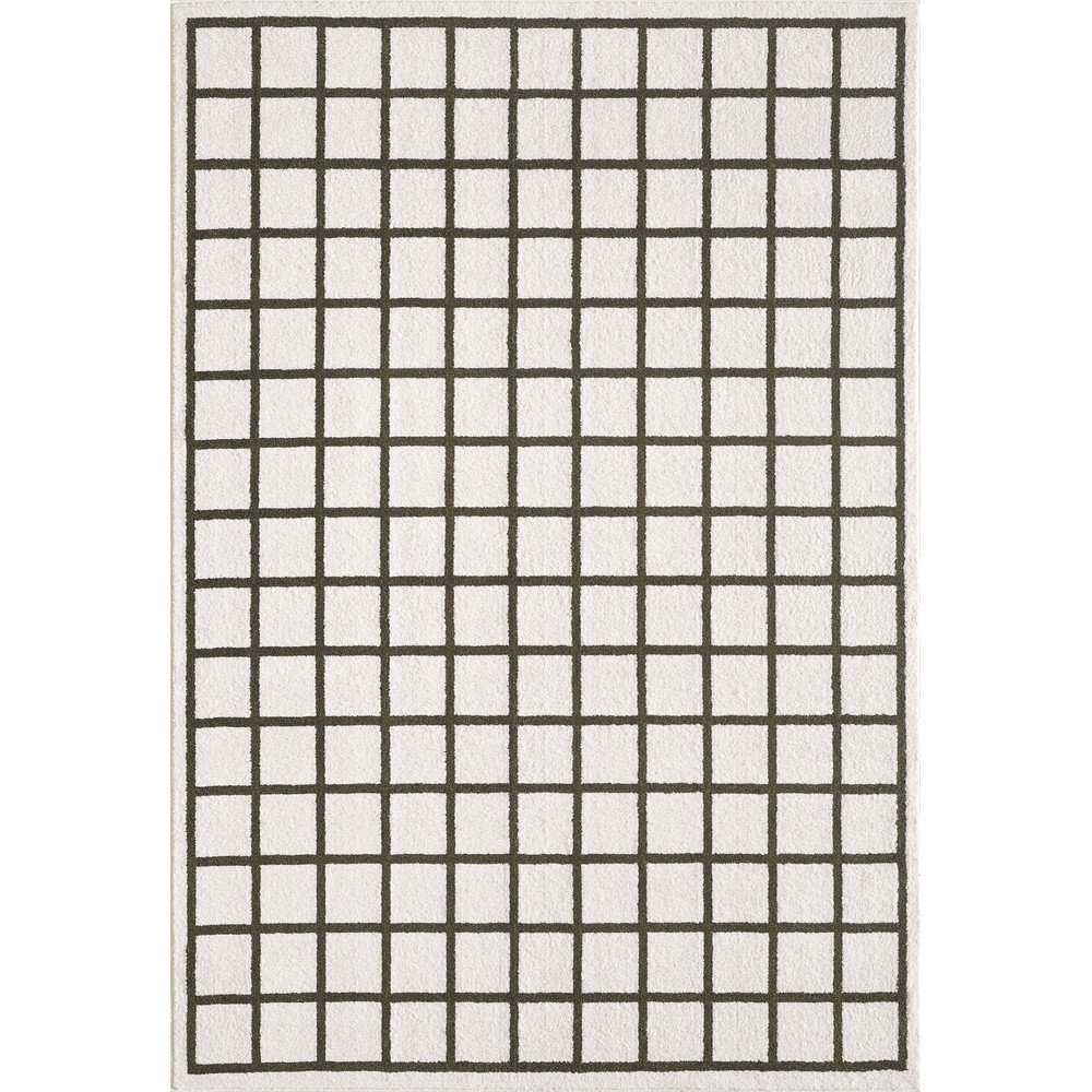 Sötétzöld-krémszínű szőnyeg 160x230 cm Picnic – ESTE