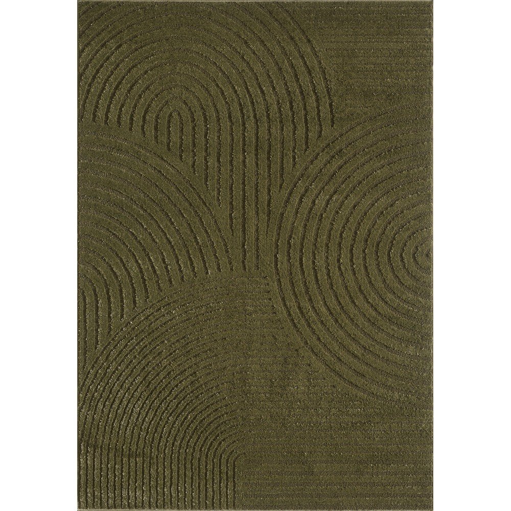 Sötétzöld szőnyeg 120x170 cm Whirl – ESTE