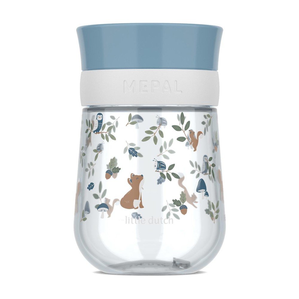 Világoskék műanyag gyerek bögre 300 ml Forest Friends by Little Dutch – Mepal