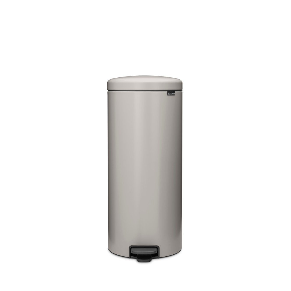 Világosszürke acél pedálos szemetes 30 l NewIcon – Brabantia