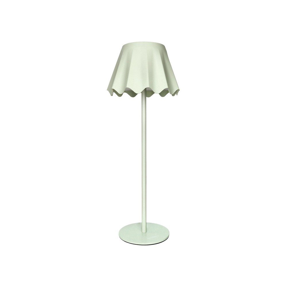 Világoszöld fém LED dimmelhető asztali lámpa (magasság 36 cm) – Brandani