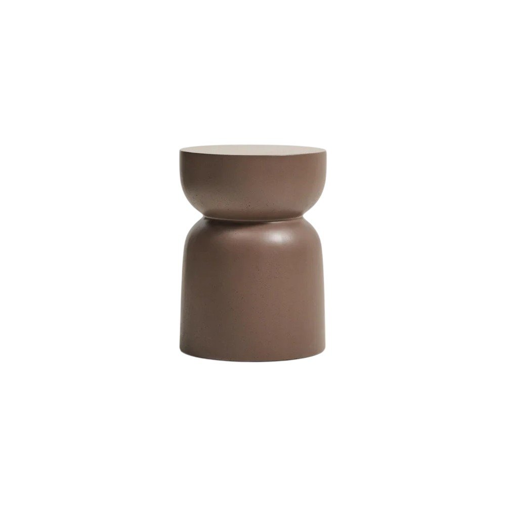 Beton kerek kerti kisasztal ø 32 cm Garbet – Kave Home
