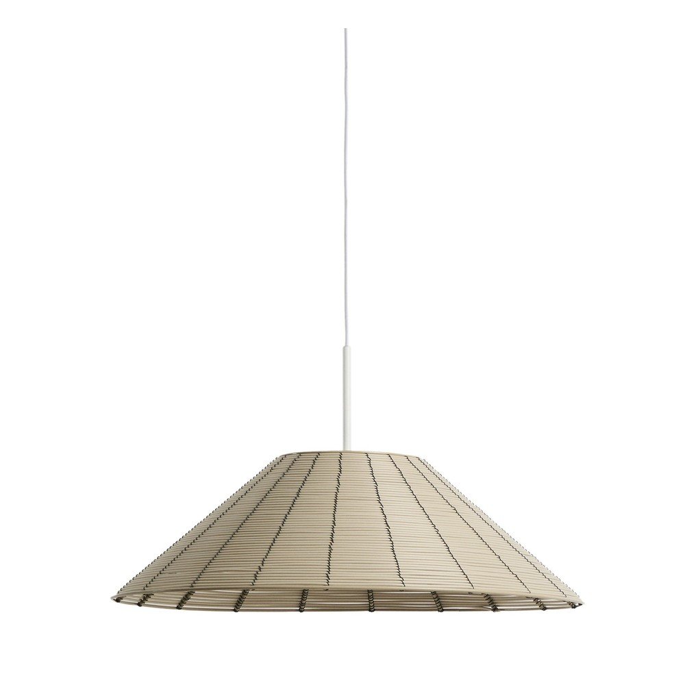 Bézs műrattan lámpabúra ø 50 cm Saranella – Kave Home