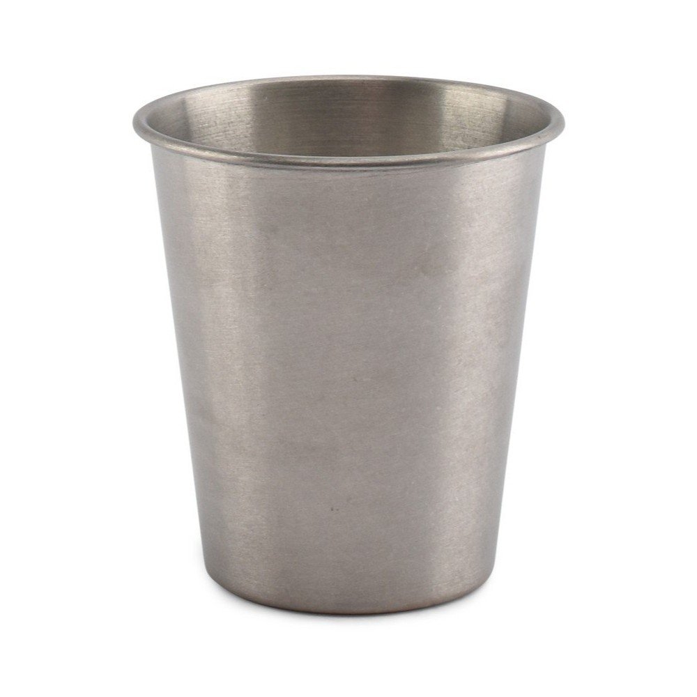 Ezüstszínű fém bögre 300 ml Serve – BonBistro