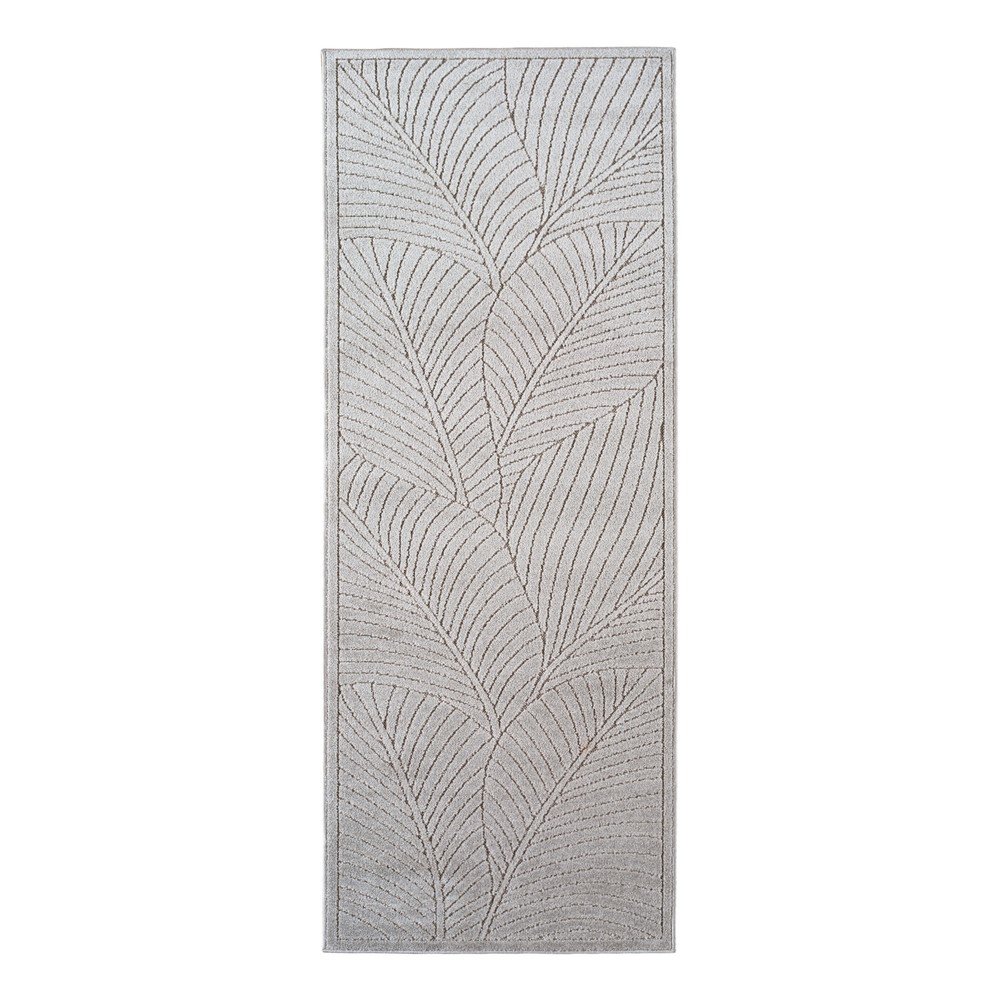 Ezüstszínű kültéri-beltéri futószőnyeg 80x250 cm Nova 1203 – Ayyildiz Carpets