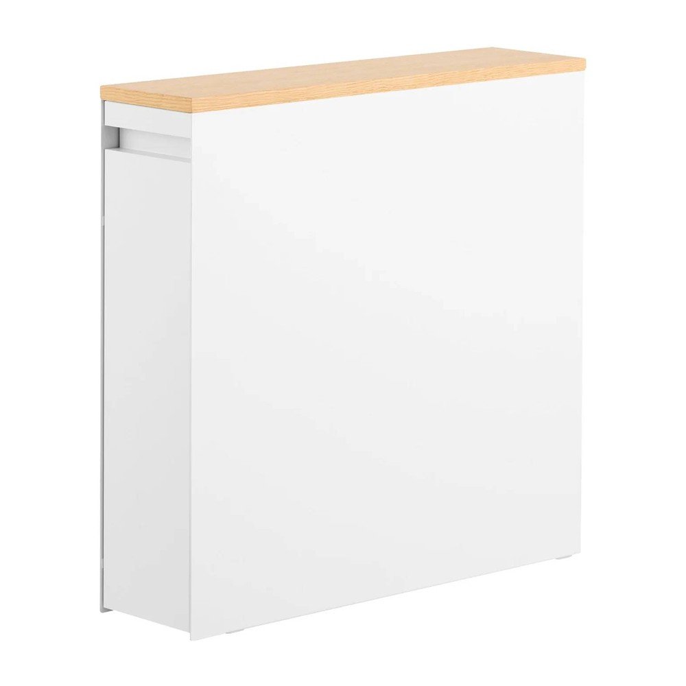 Fehér fém fürdőszobai polcos állvány 14x55 cm Tower – YAMAZAKI