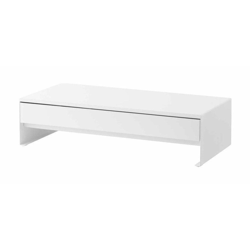 Fehér fém monitorállvány Tower – YAMAZAKI
